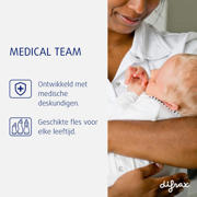 thumbnail: Difrax Natural S-Babyfles - 250 ml - Anti Koliek - Lichtoranje