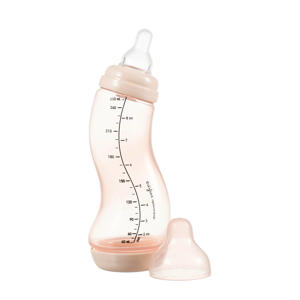 S-Babyfles - 250 ml - Anti Koliek - Lichtoranje
