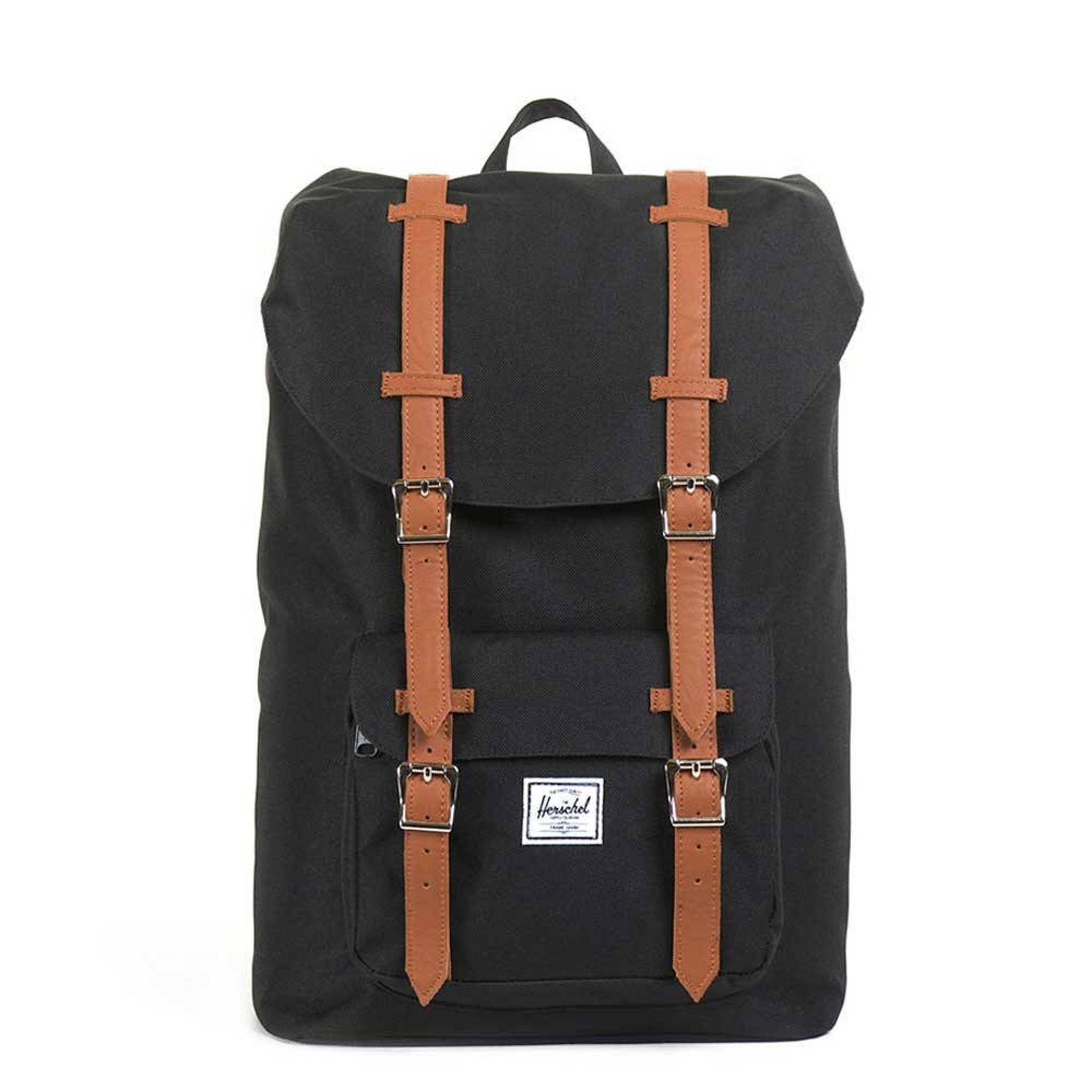Herschel Little America Mid Volume Rugzak Zwart Tan Wehkamp Herschel Little America Mid Volume Rugzak Zwart Tan Wehkamp
