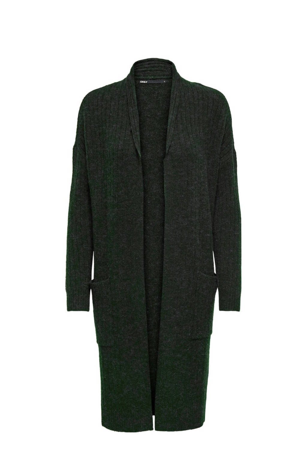 ONLY vest donkergroen, Donkergroen