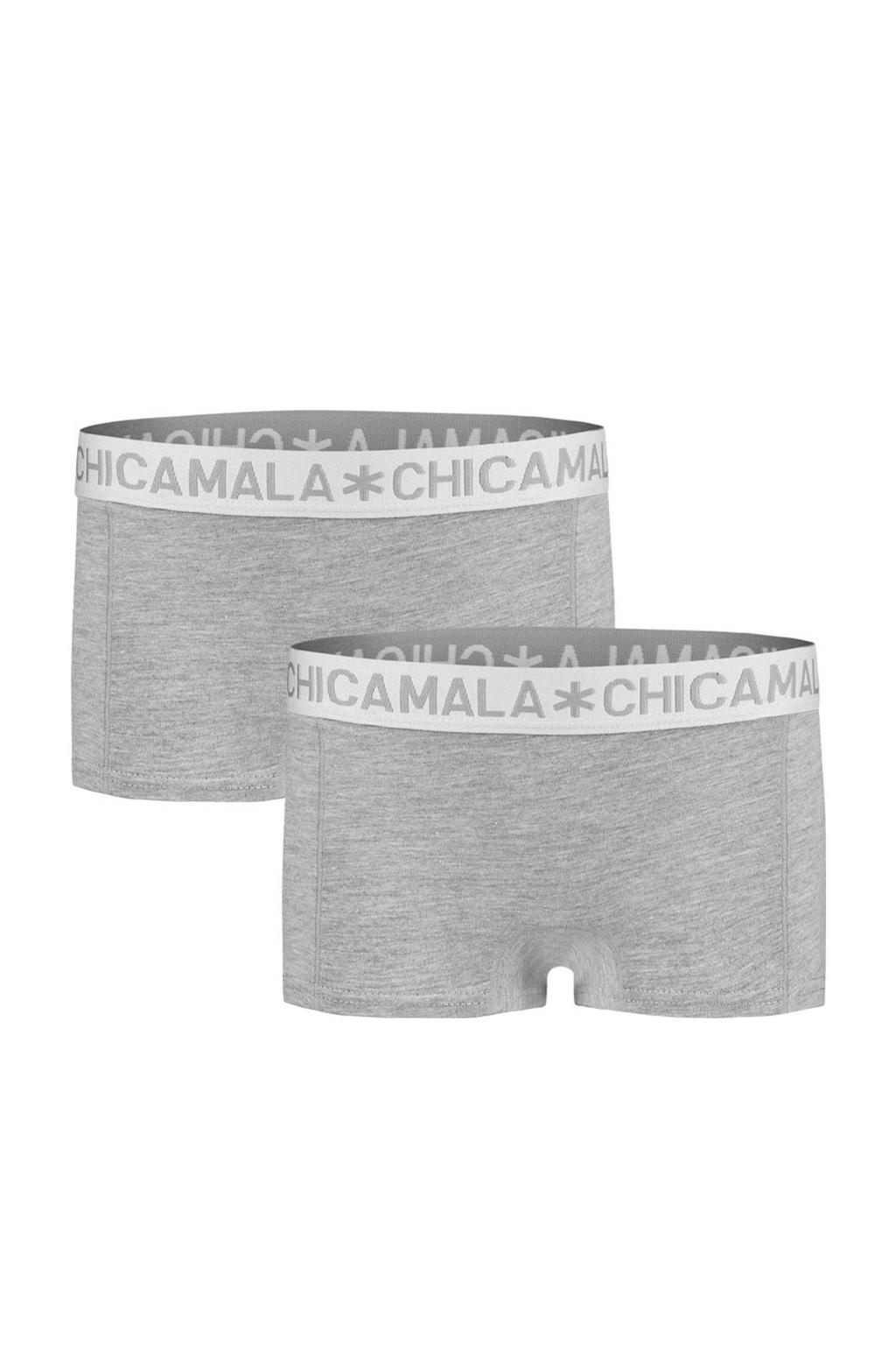 Muchachomalo short - grijs melange (set van 2)
