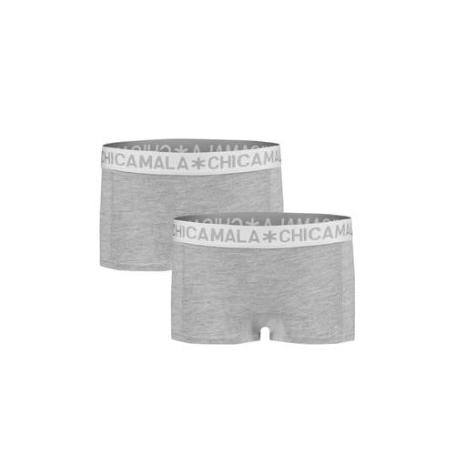 Muchachomalo short - set van 2 grijs melange afbeelding