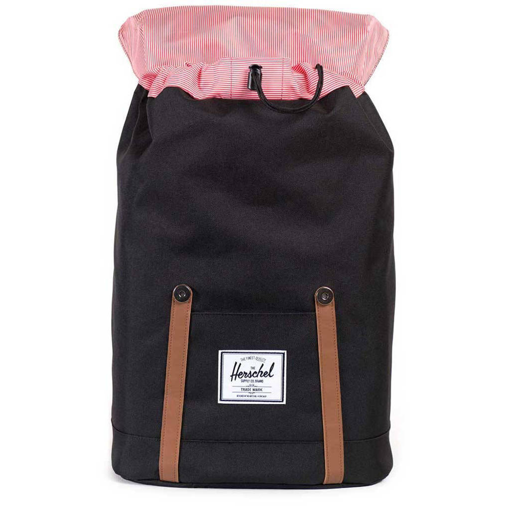 Herschel rugzak Retreat zwart wehkamp
