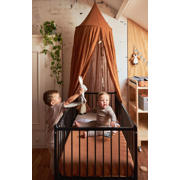 thumbnail: Jollein jersey baby ledikant hoeslaken 60x120cm nougat