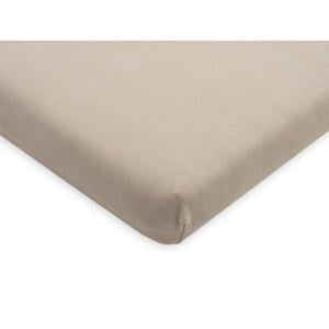 jersey baby ledikant hoeslaken 60x120cm nougat
