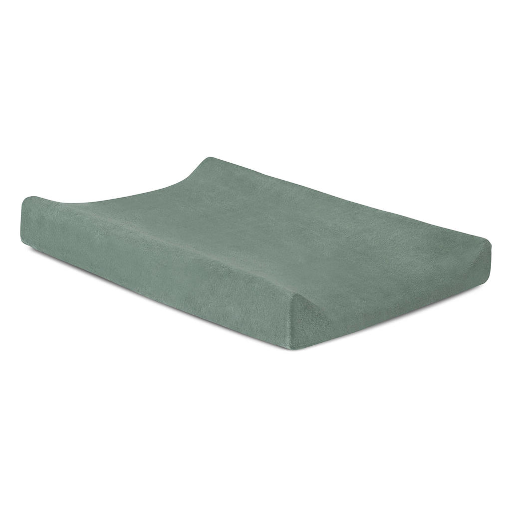 Jollein badstoffen aankleedkussenhoes 50x70cm green