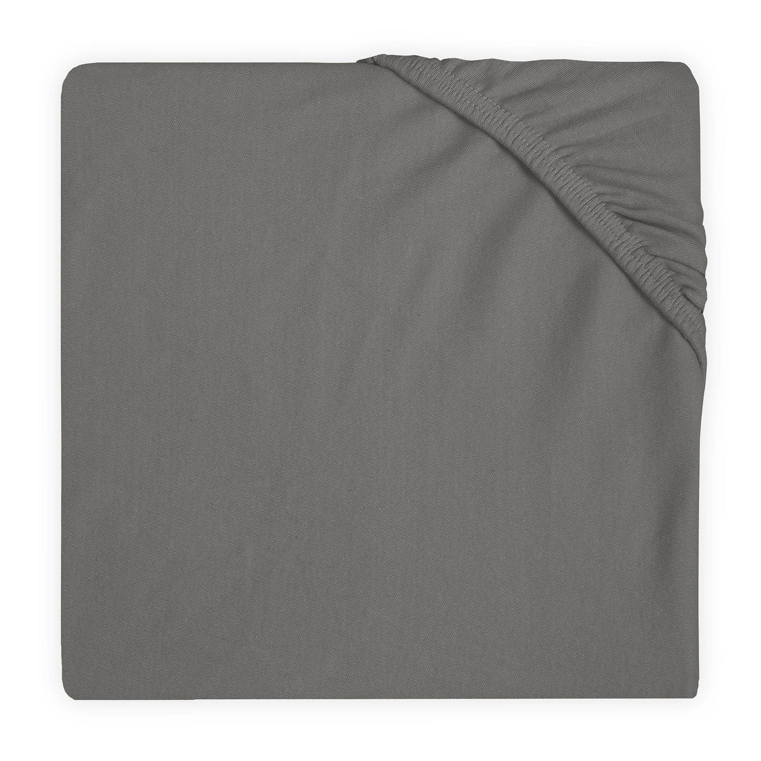 Jollein hoeslaken boxmatras 75x95cm grey