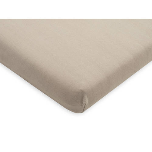 Jollein hoeslaken boxmatras 75x95cm nougat afbeelding