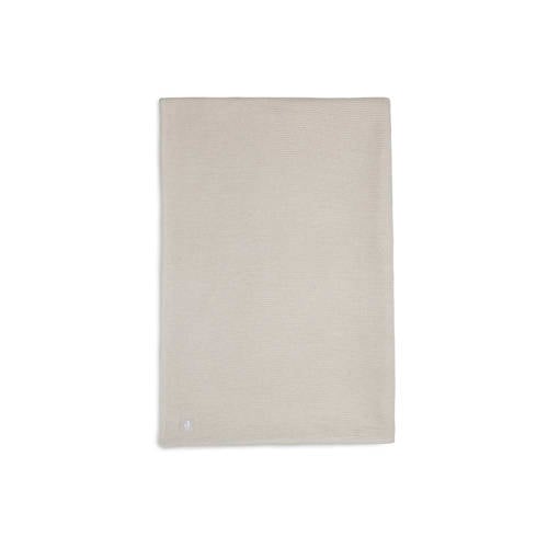 Jollein baby ledikant deken 100x150cm Basic knit nougat afbeelding