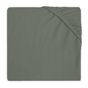 thumbnail: Jollein hoeslaken boxmatras 75x95cm ash green