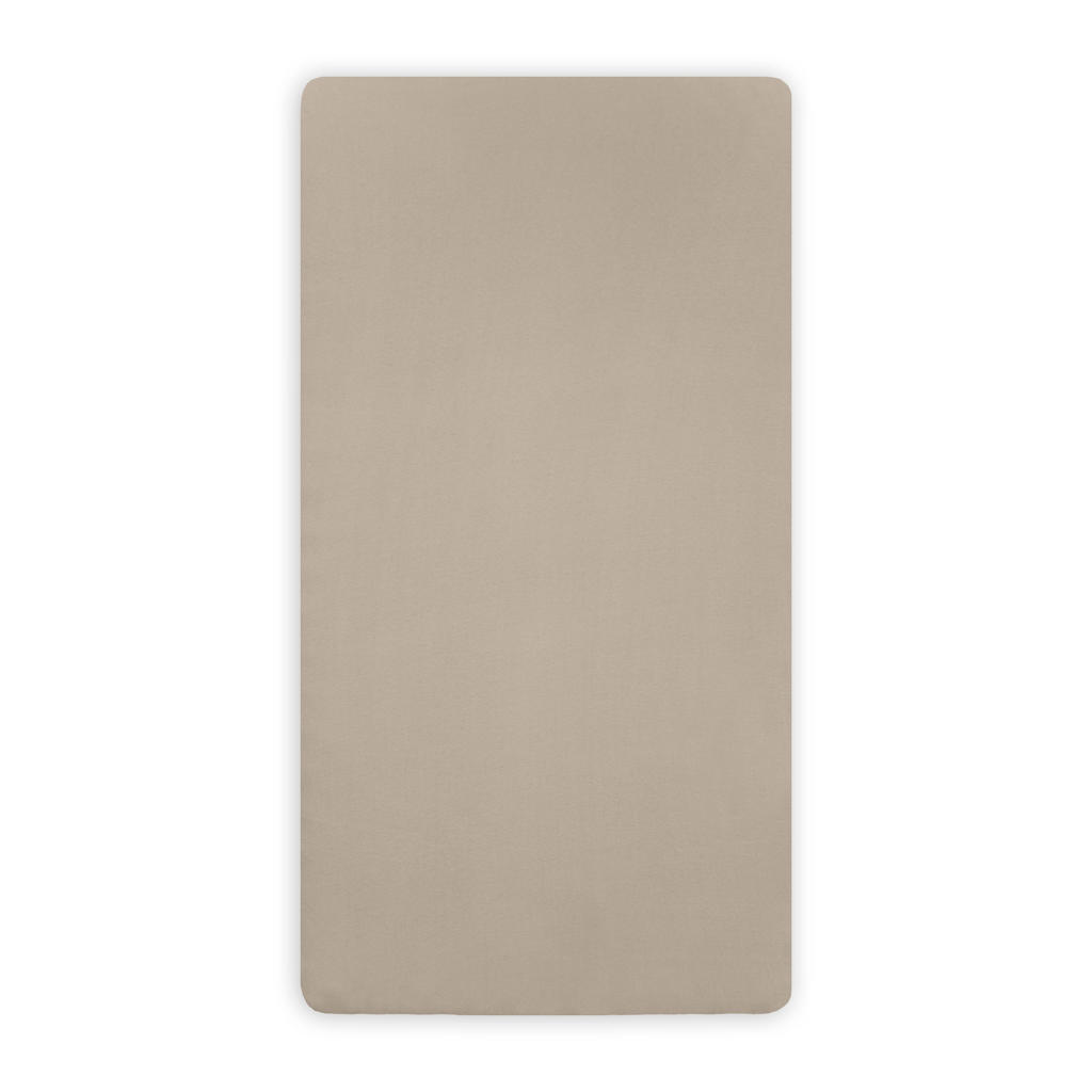 Jollein jersey wieg hoeslaken 40x80/90cm nougat