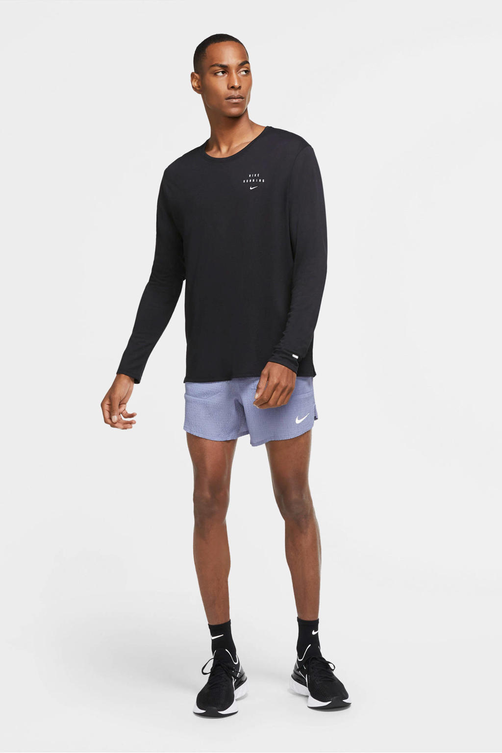 Nike hardloopshirt zwart