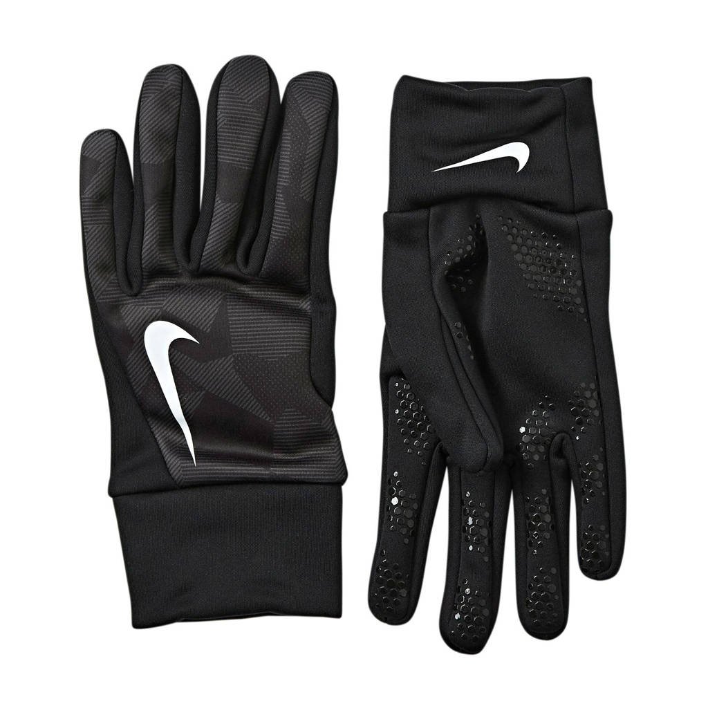 Nike Senior sporthandschoenen Hyperwarm Fieldplayer zwart/camouflage groen, Zwart/groen