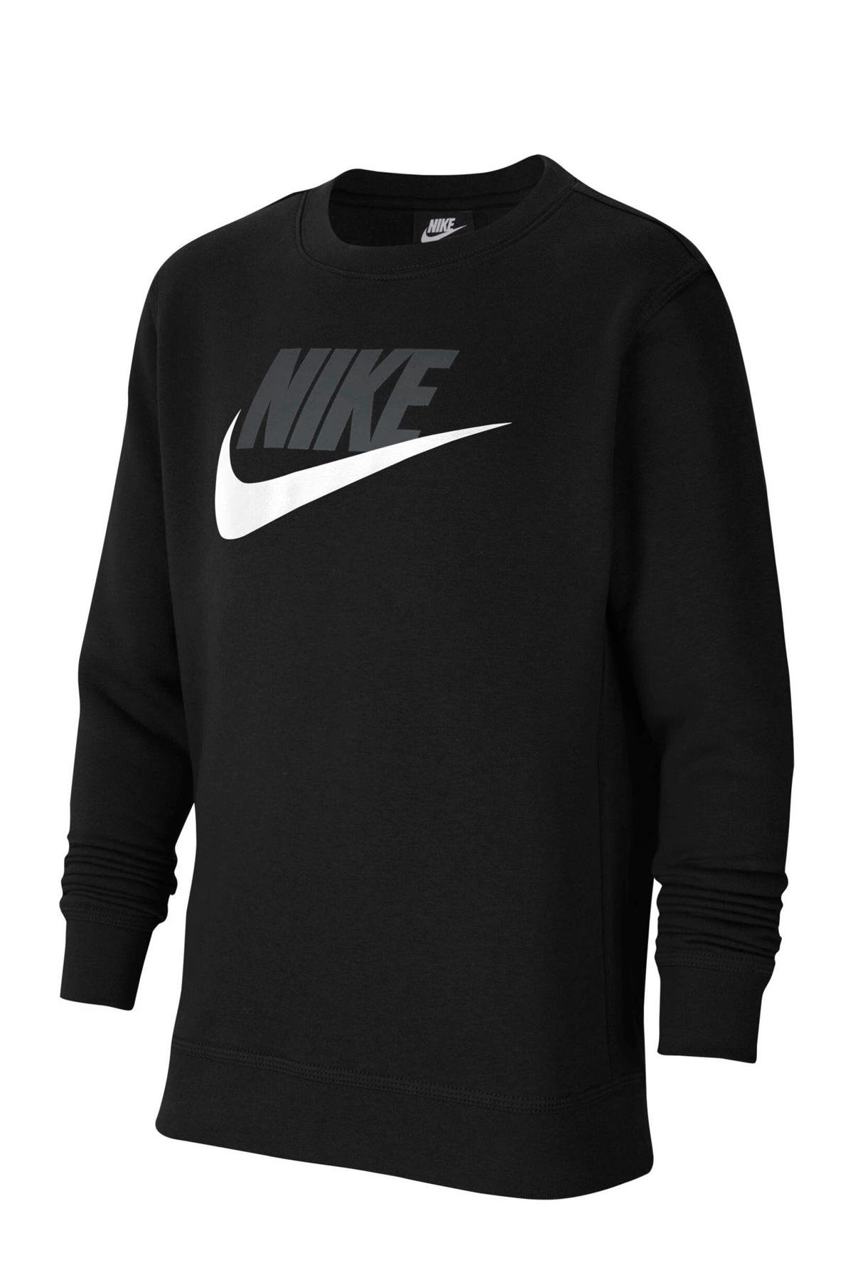 Geld rubber verzending toevoegen Nike sweater zwart | wehkamp