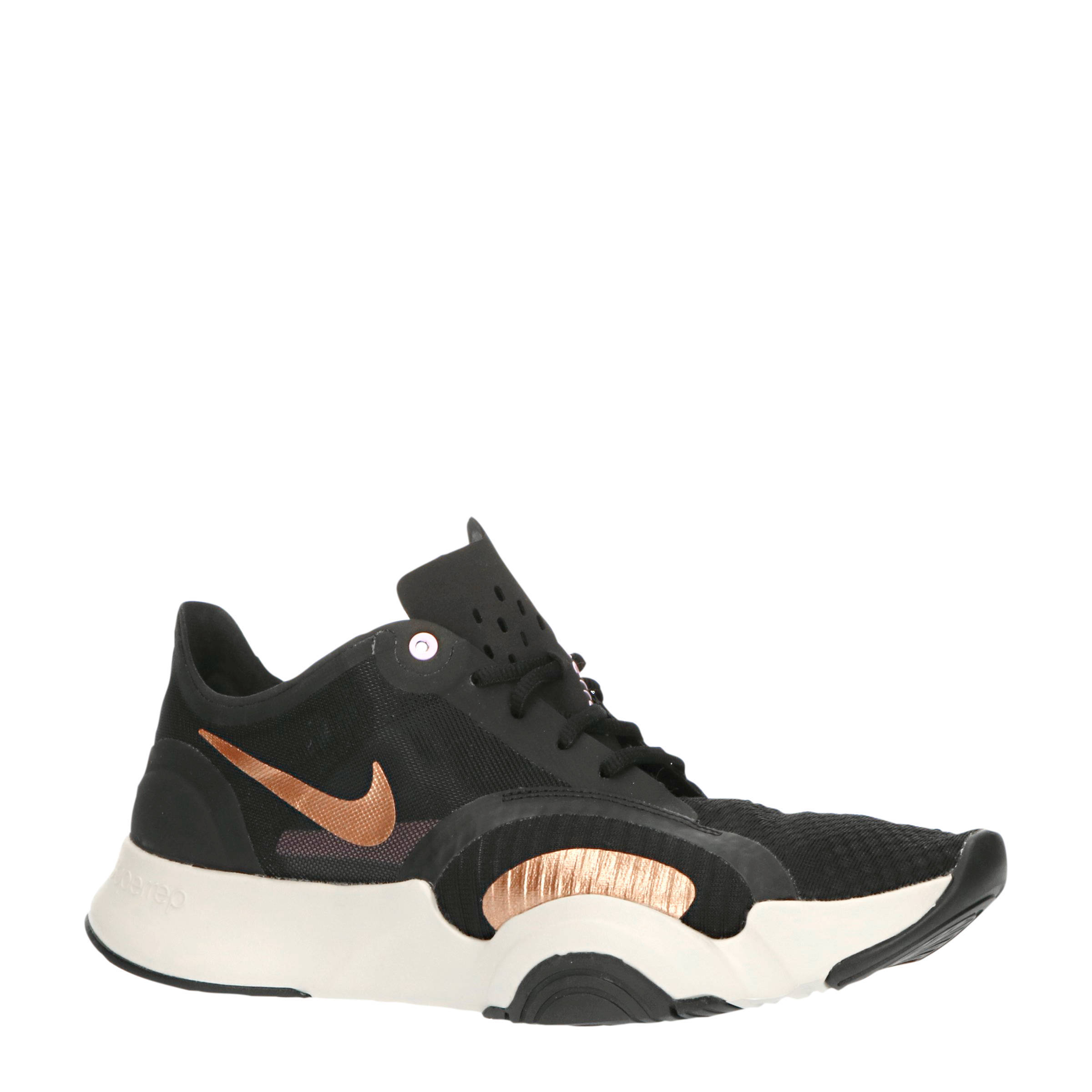  Nike  Air Zoom SuperRep Go fitness schoenen zwart wit koper  