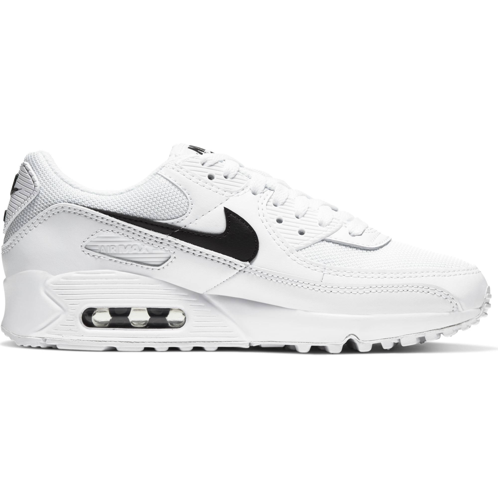 Nike Air Max 90 sneakers wit/zwart | wehkamp