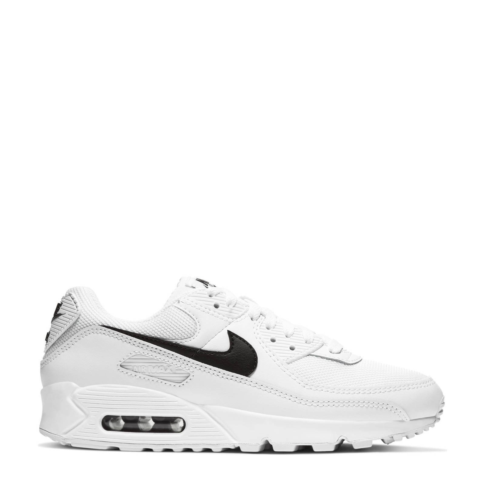 Nike Air Max 90 sneakers wit/zwart | wehkamp