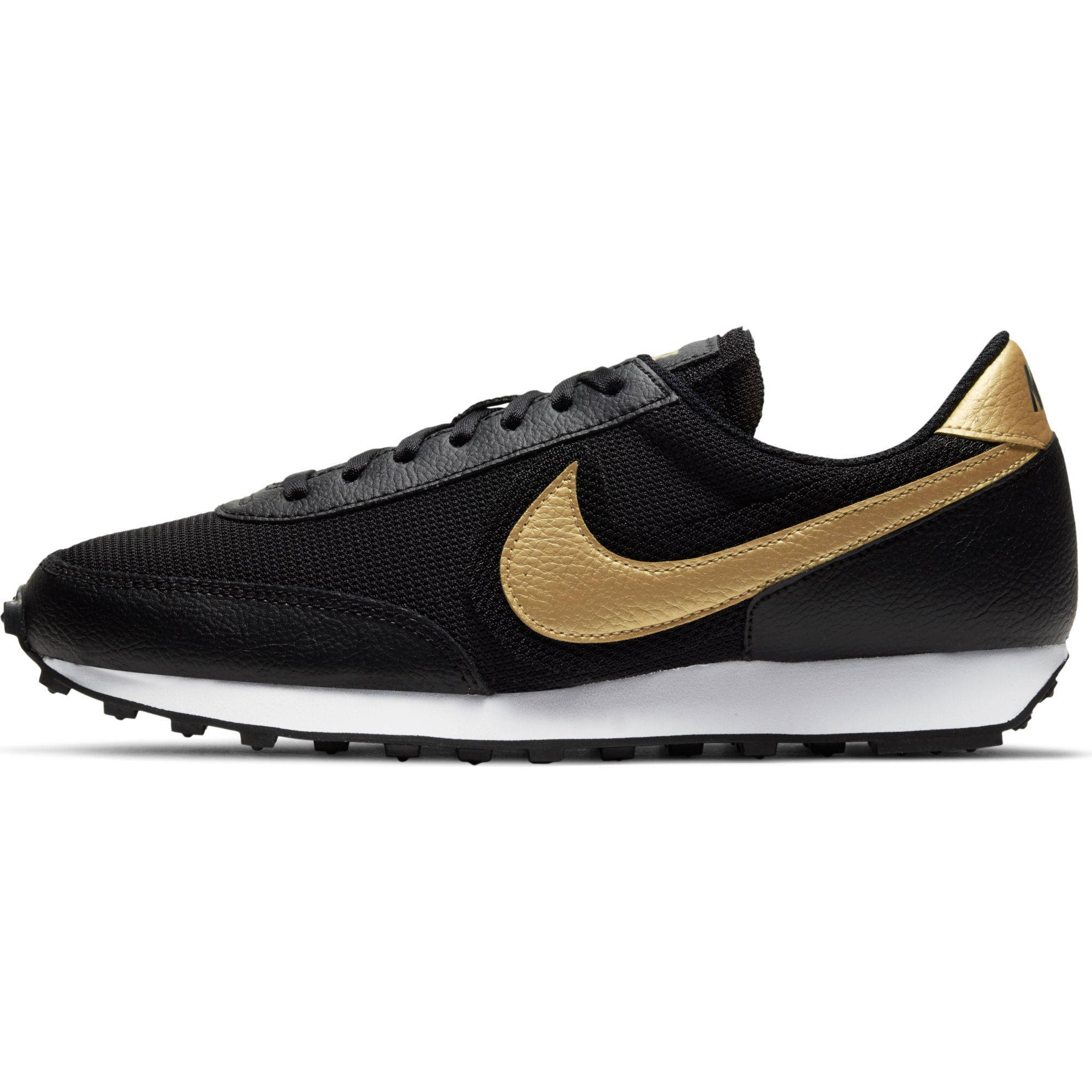 nike sneakers dames zwart met goud