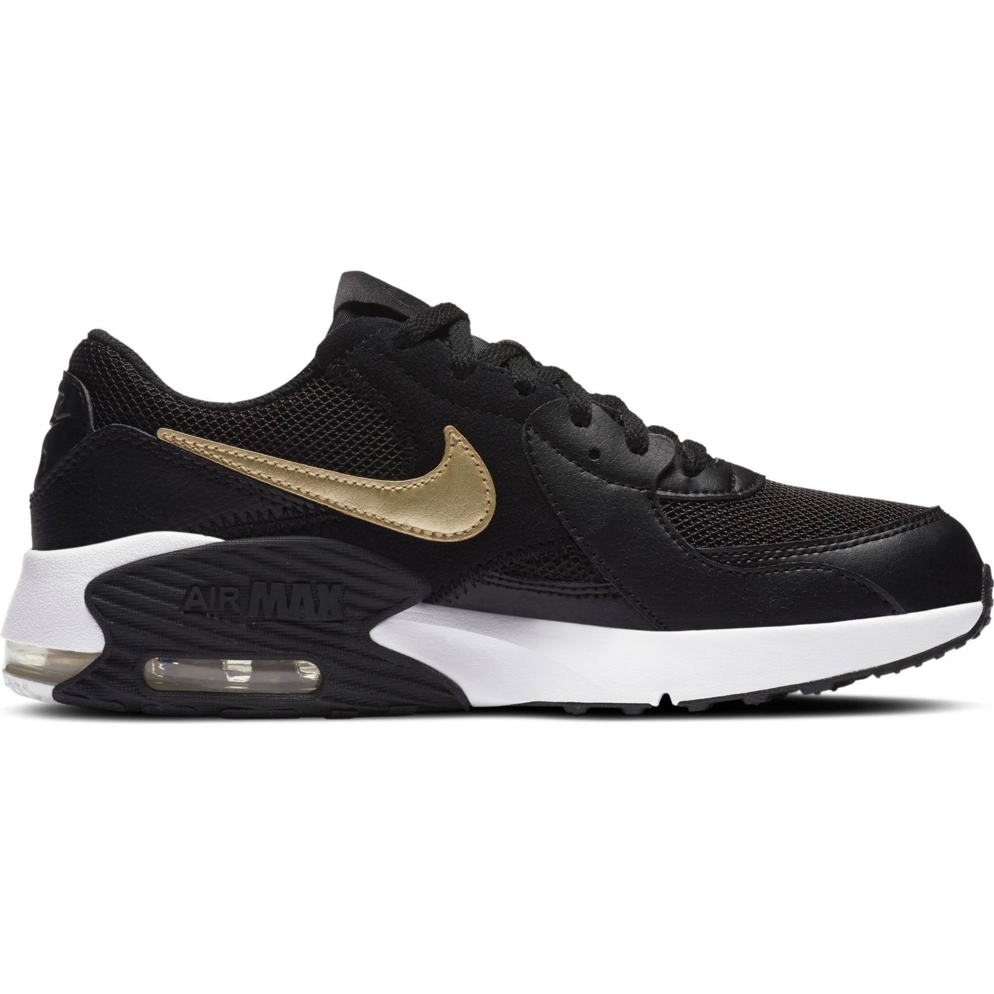 Nike Air Max Excee sneakers zwart/goud/wit | wehkamp