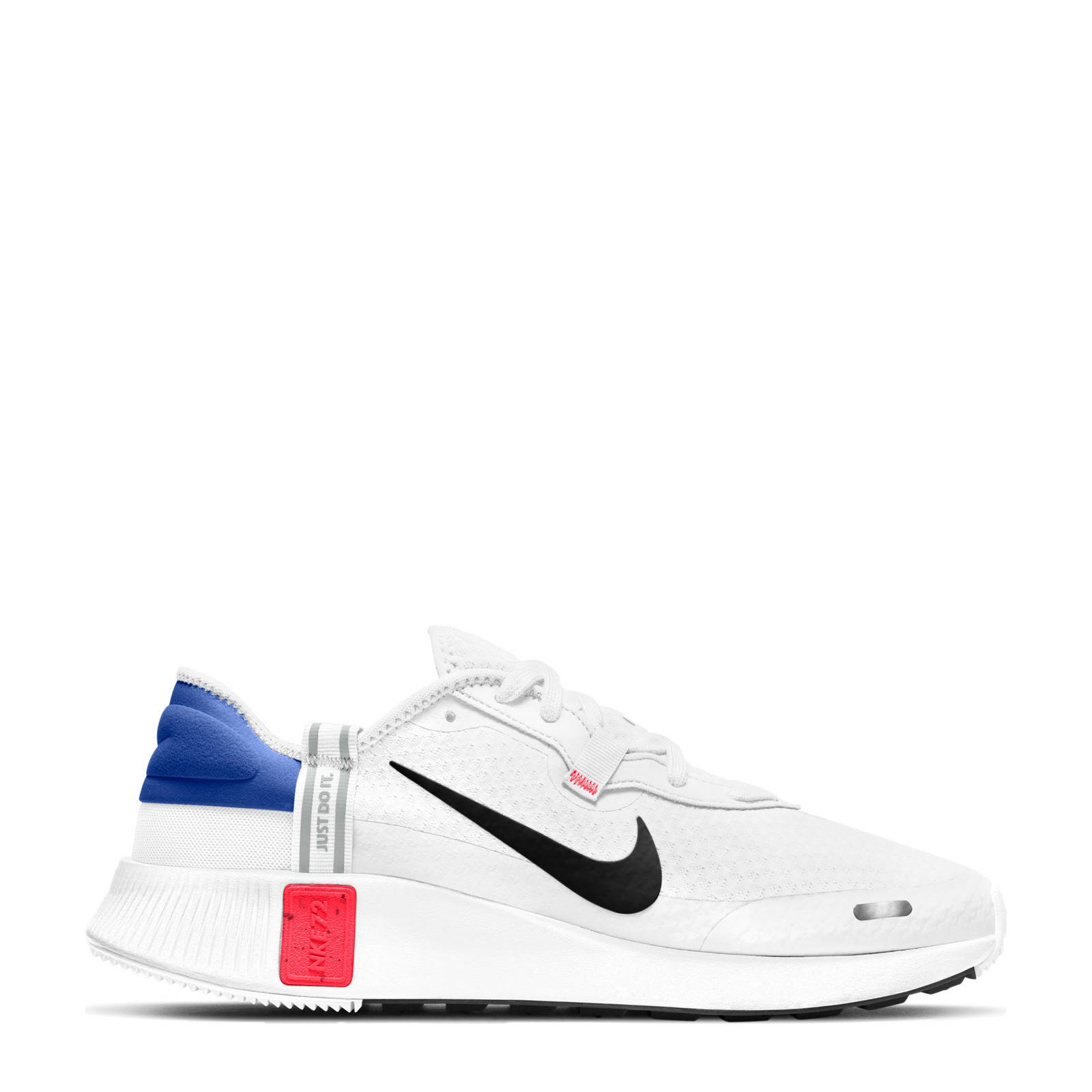 Nike Reposto sneakers wit/zwart/blauw/rood | wehkamp