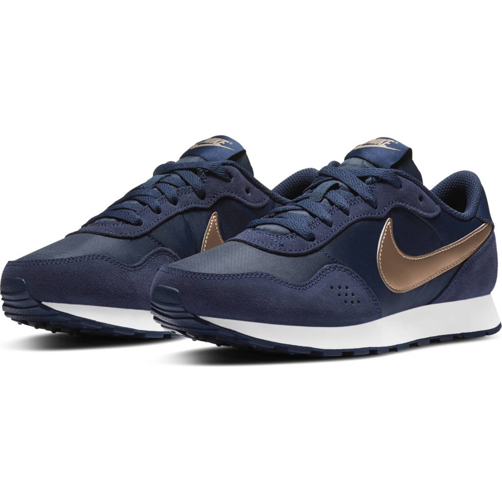  Nike  MD Valiant GS sneakers donkerblauw koper  wehkamp