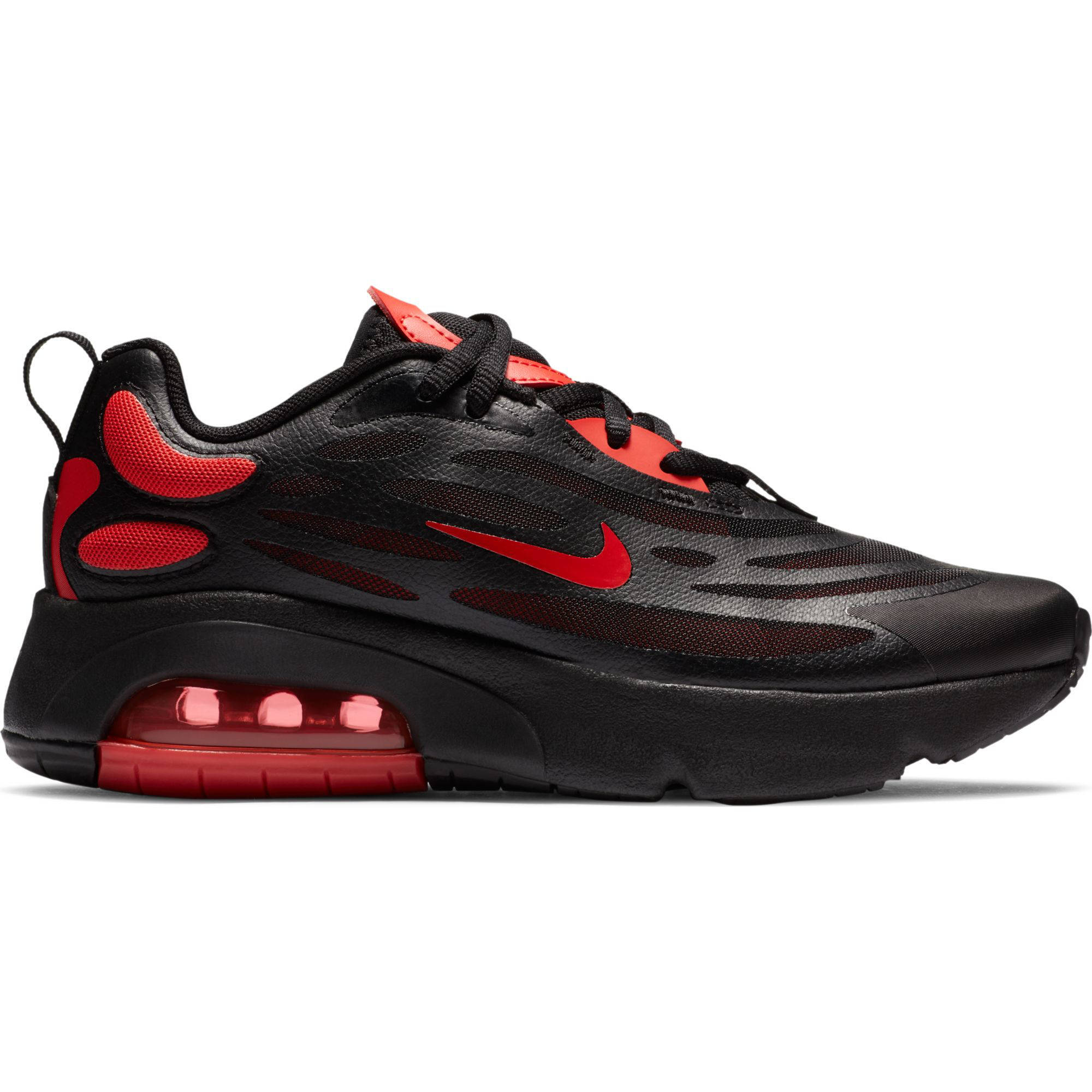 Nike Air Max Exosense sneakers zwart/rood | wehkamp