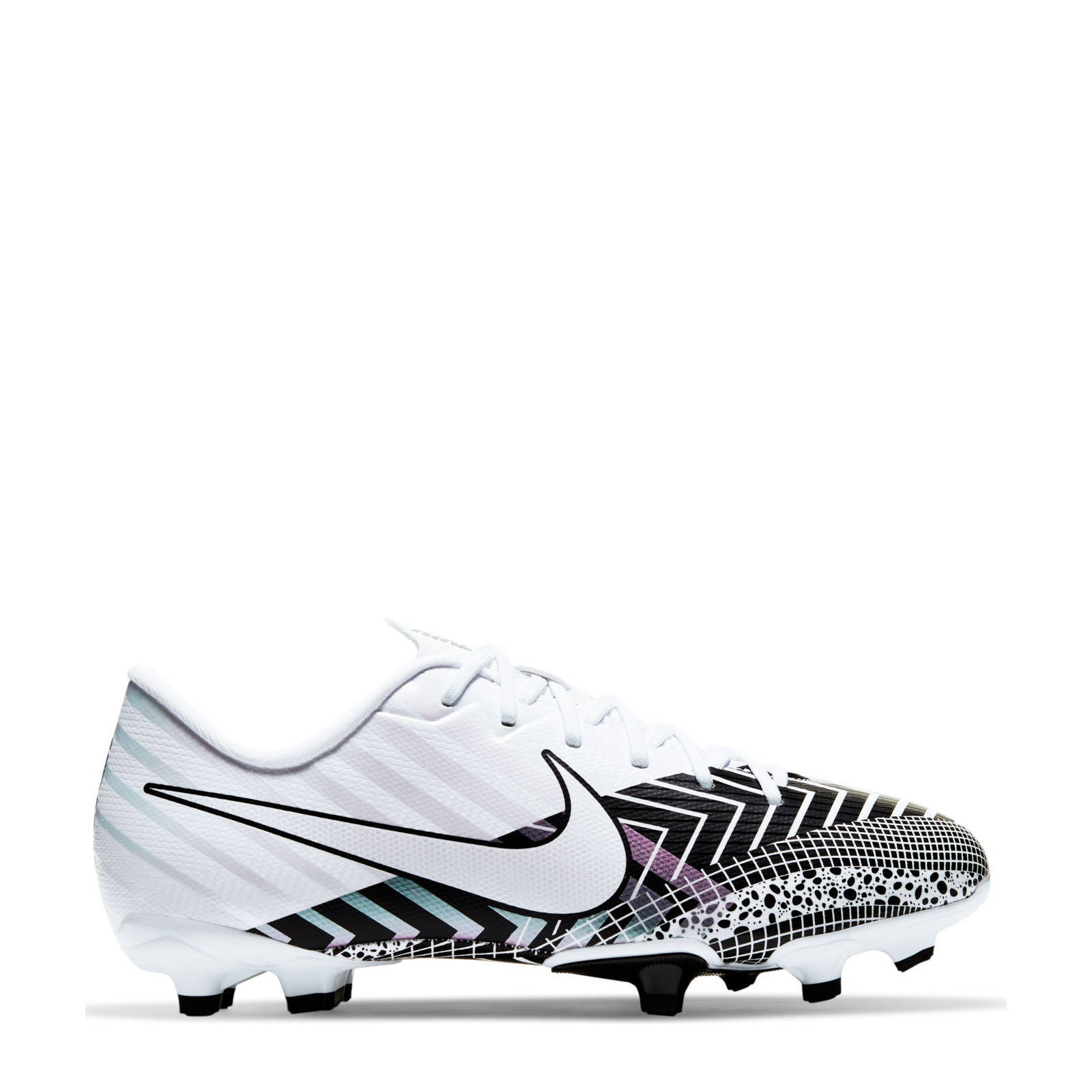 Nike Mercurial Vaport 13 Academy MDS FG/MG Jr. voetbalschoenen wit/zwart |  wehkamp