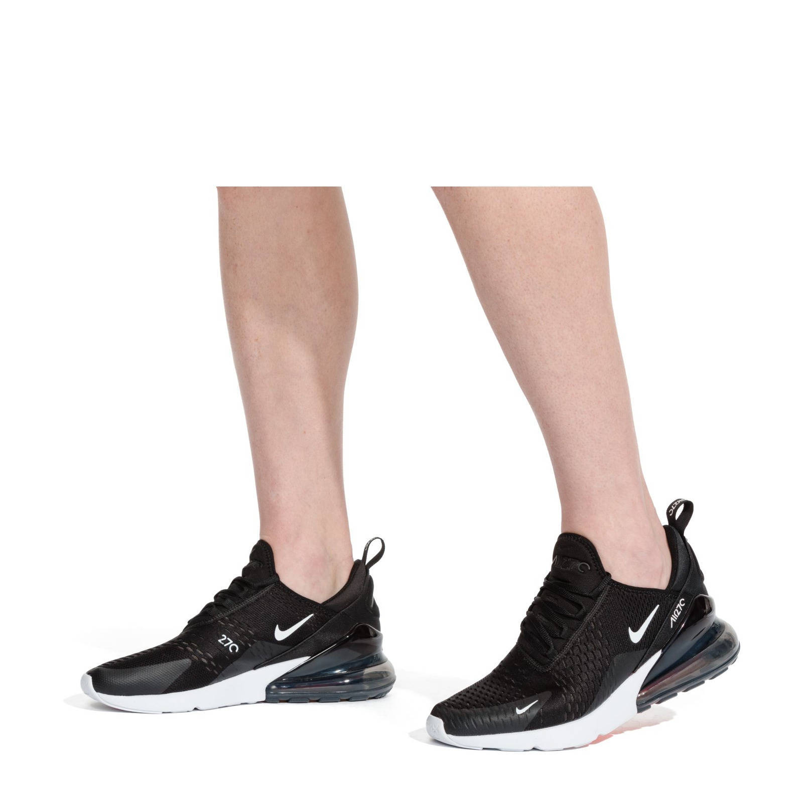 Nike Air Max 270 React WW sneakers zwart/antraciet | wehkamp