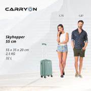 thumbnail: CarryOn  trolley Skyhopper 55 cm. groen