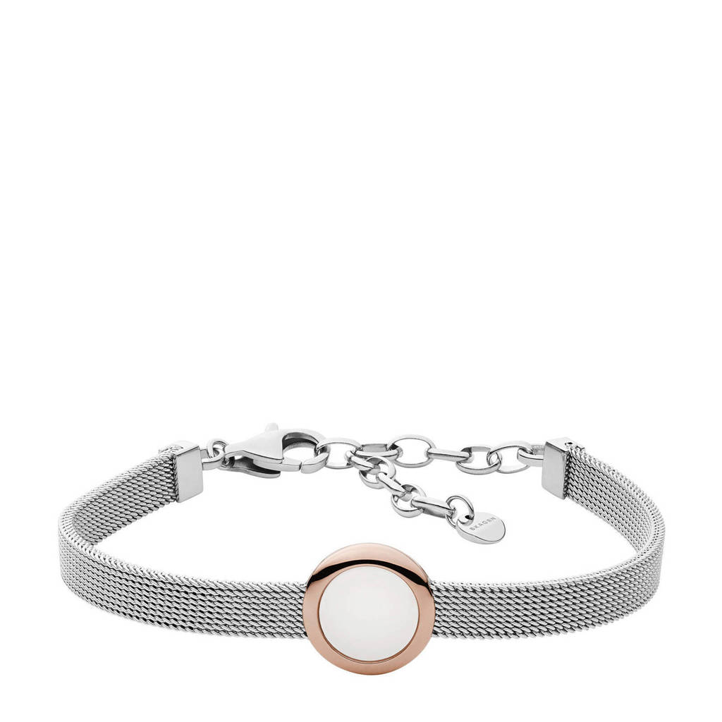 Skagen armband Sea Glass SKJ1336998 zilverkleur, Zilver, Rosé