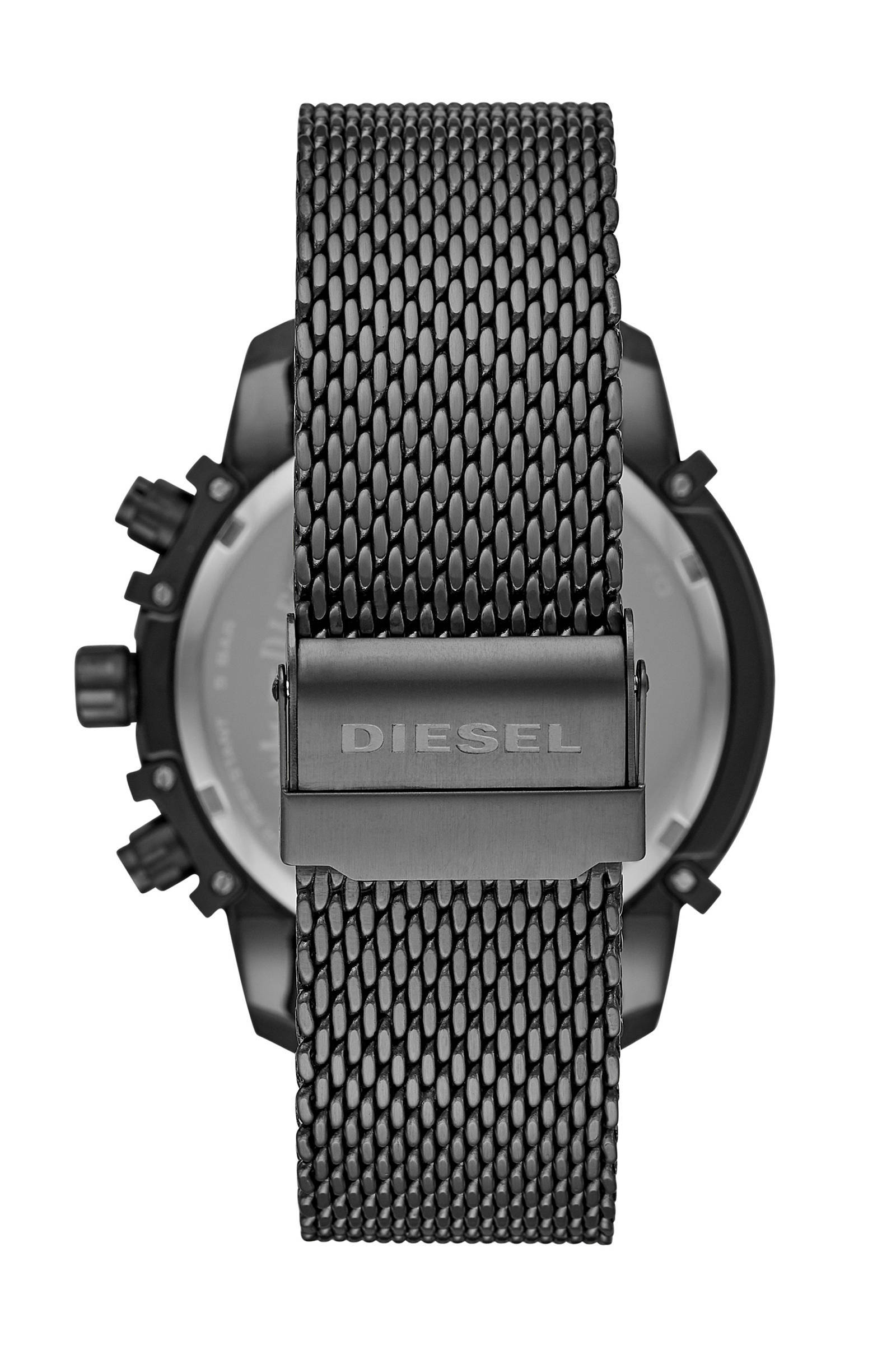 Diesel horloge Griffed DZ4536 gunmetal | wehkamp