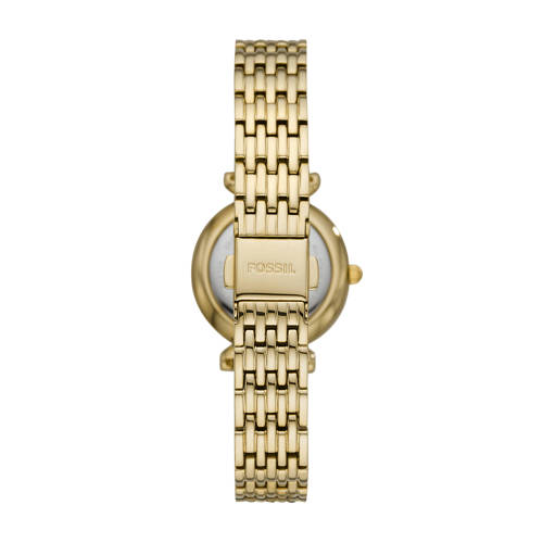 Fossil horloge ES4735 Carlie Mini goudkleurig