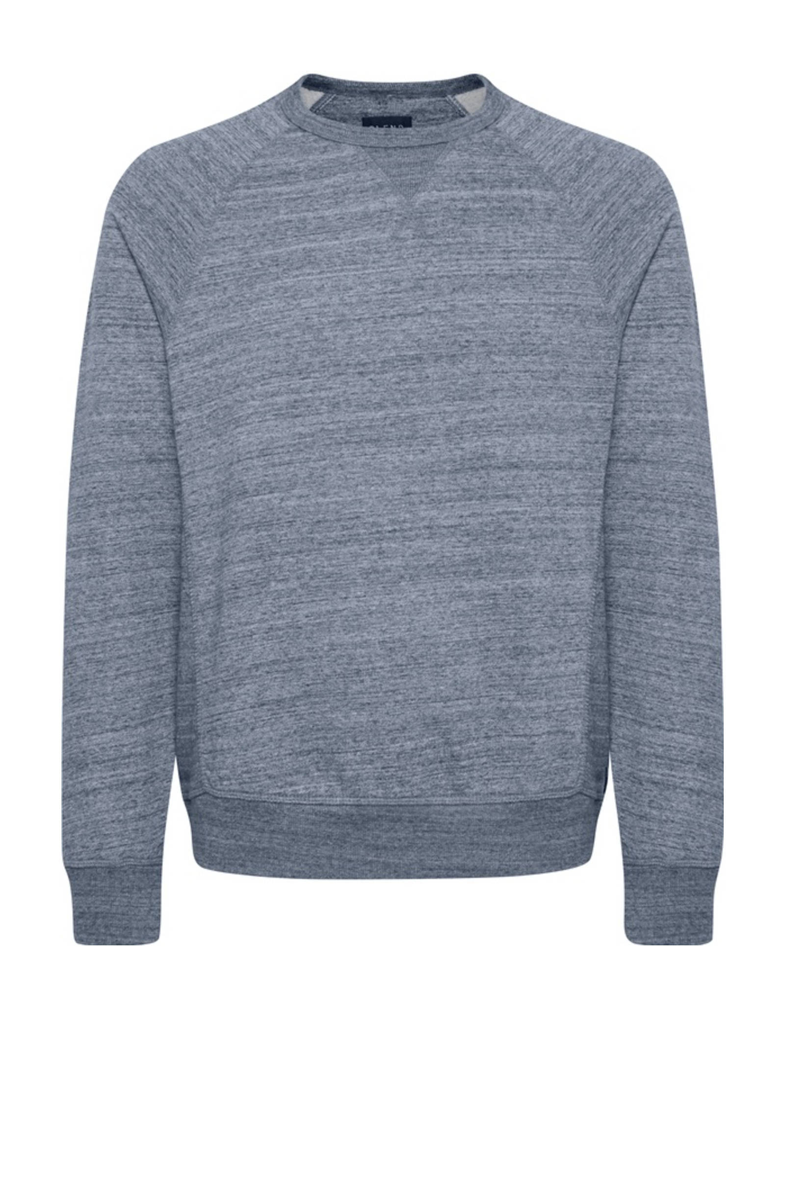 Blend gemêleerde sweater blauw online kopen