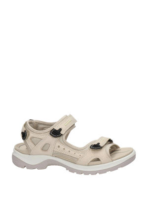 nubuck sandalen beige