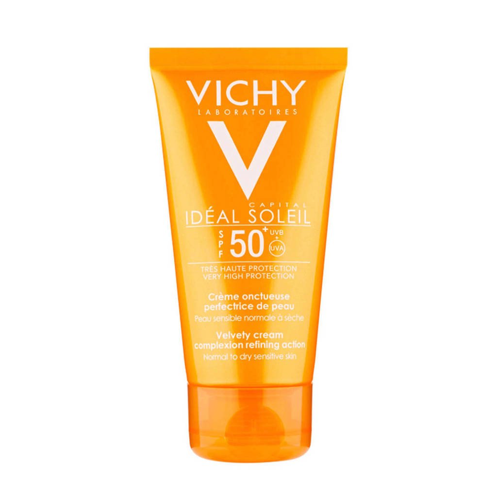 Vichy Idéal Soleil Skin-Perfecting Velvety SPF 50+ zonnebrand - 50 ml