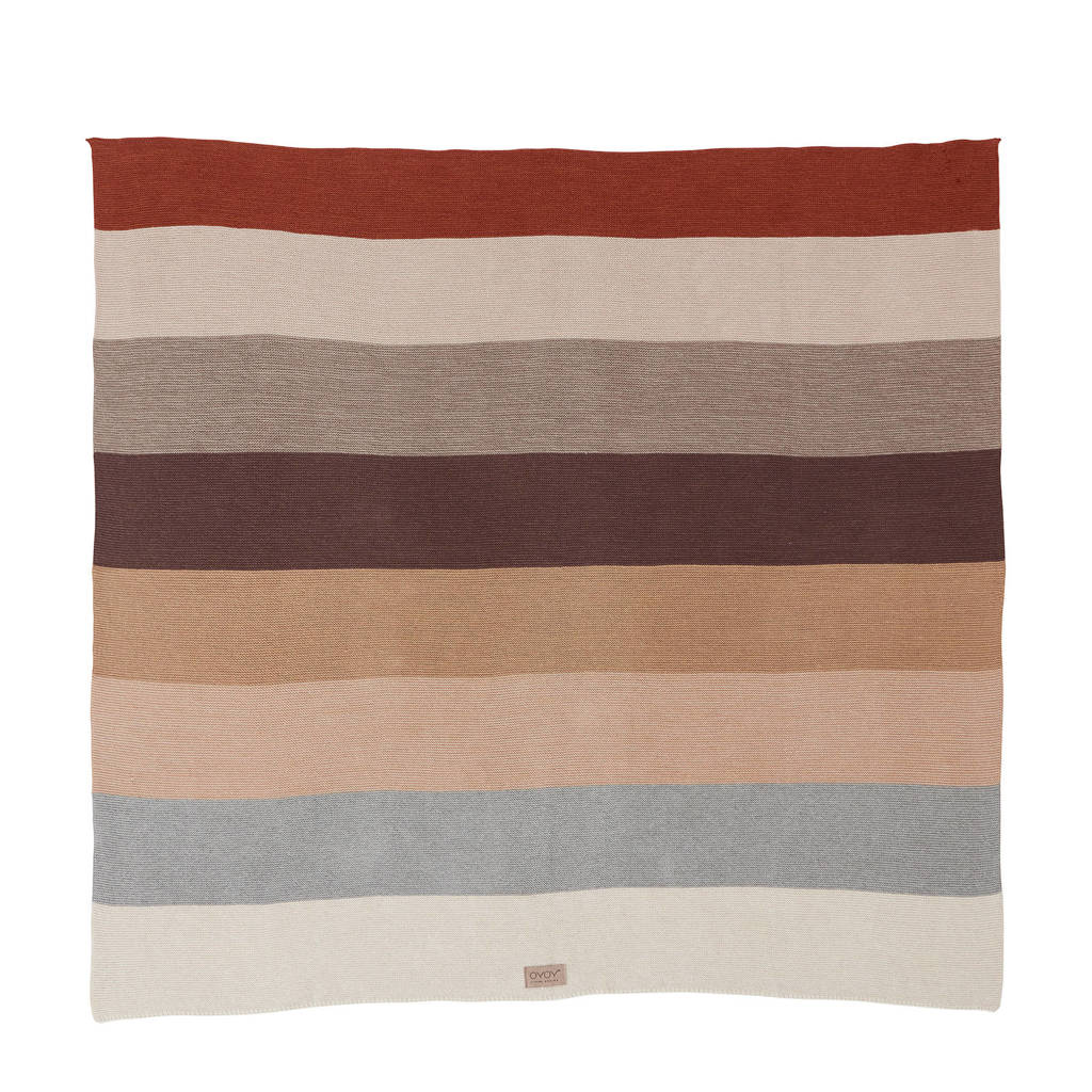 OYOY mini plaid Iris (25x25 cm), Multi