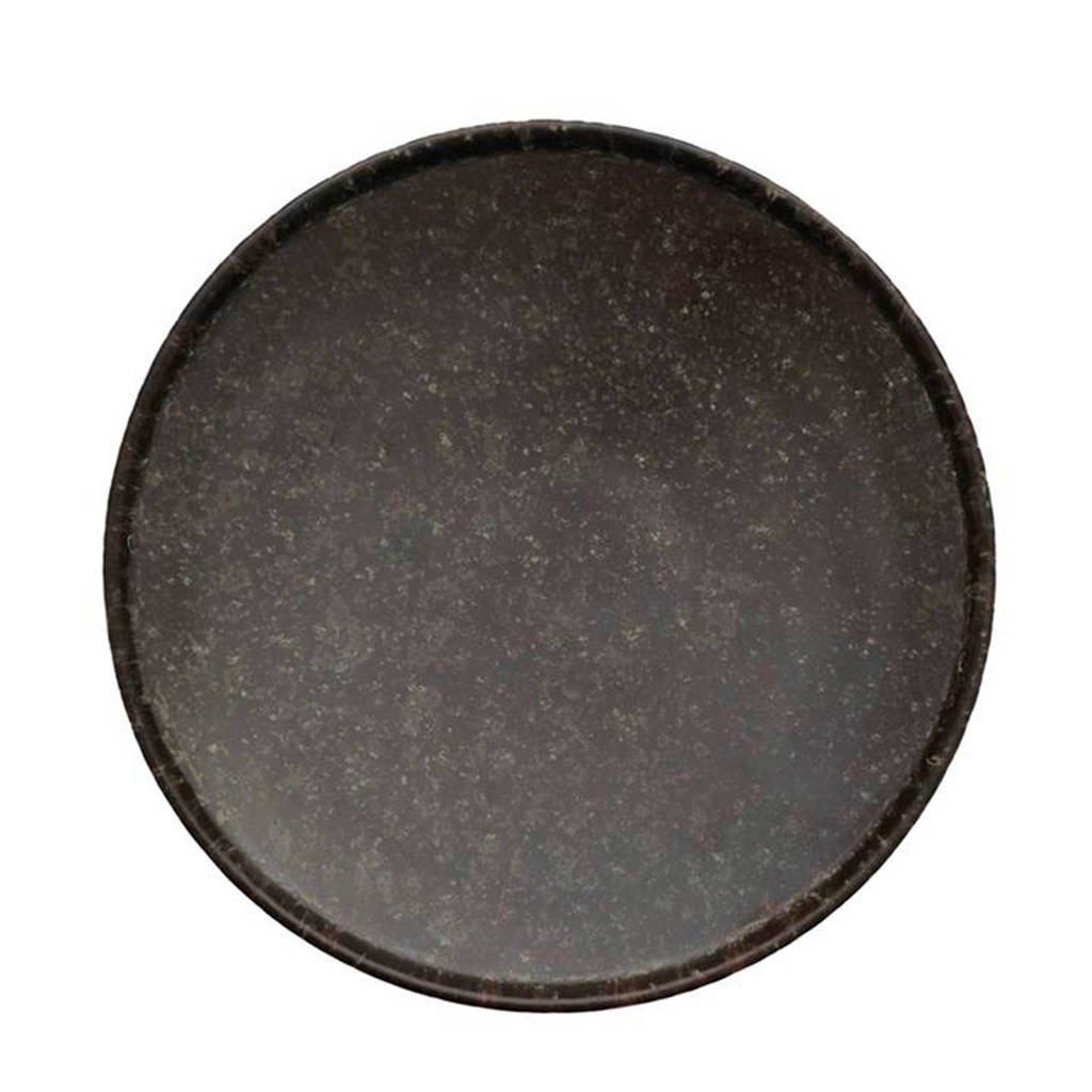 OYOY gebaksbord Inka (Ø18 cm)(set van 2), Bruin