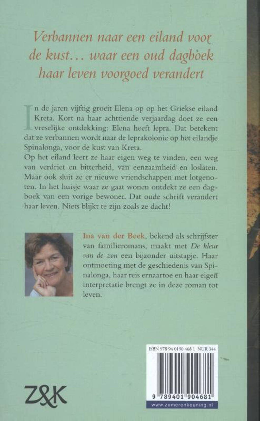 Ina van der Beek De kleur van de zon wehkamp