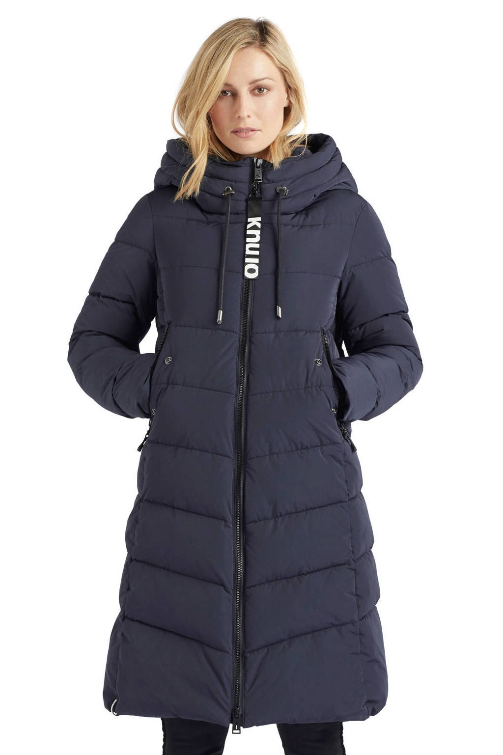 Khujo gewatteerde winterjas Ayleena 450 navy wehkamp