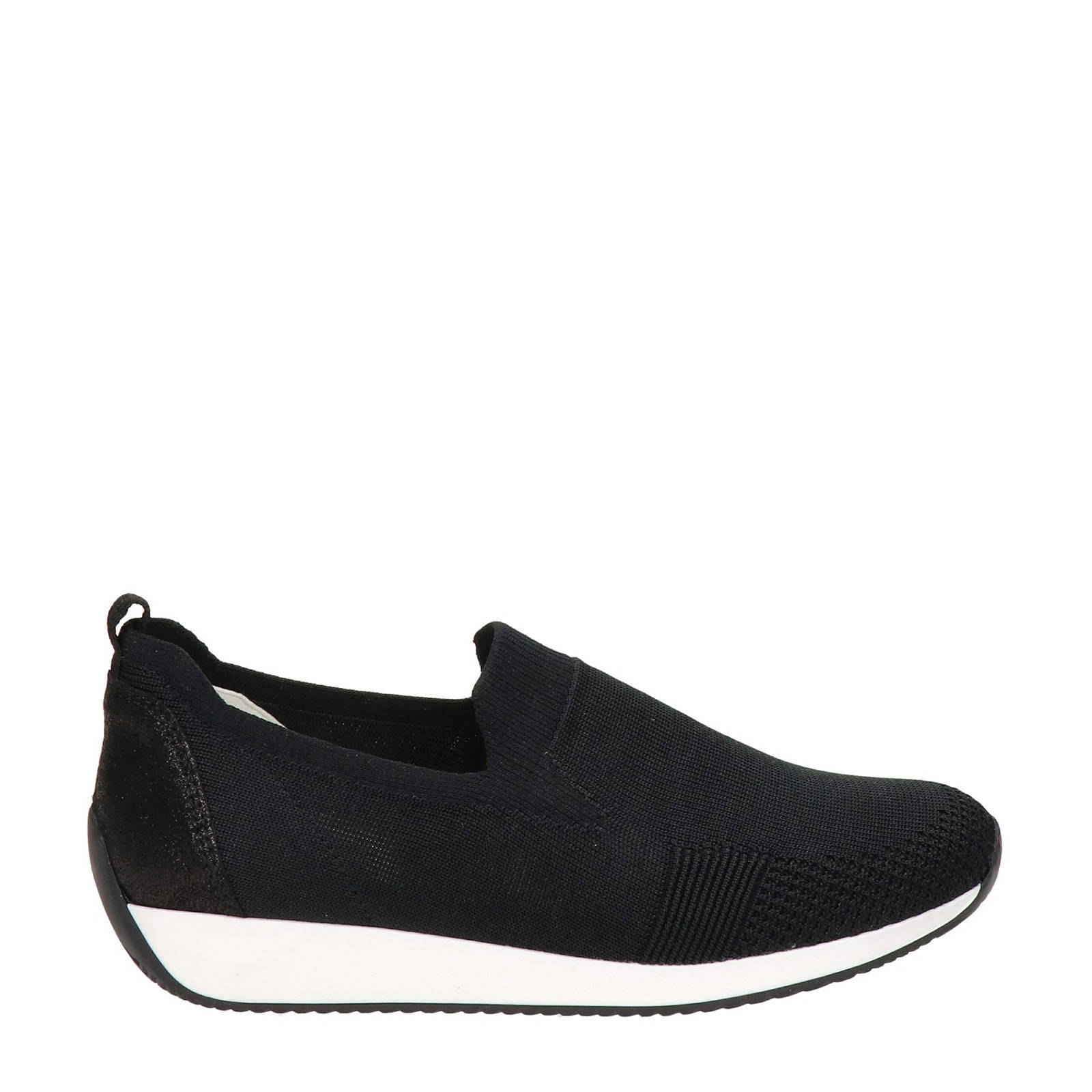 Ara Jenny slip on sneakers zwart wehkamp