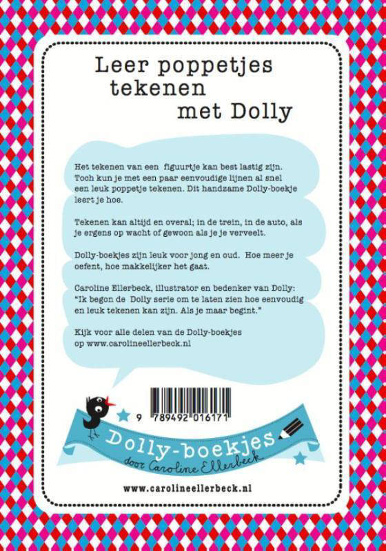 Caroline Ellerbeck Dollyboekjes Leer Poppetjes Tekenen 3 Stuks Wehkamp