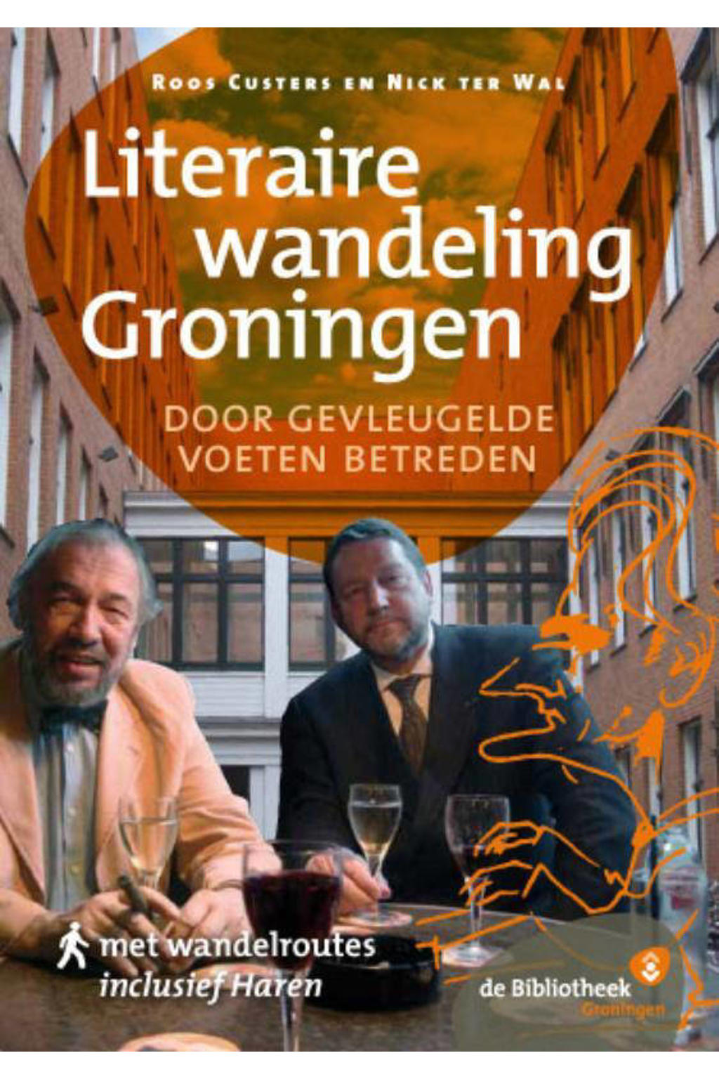 Literaire wandeling Groningen - Roos Custers en Nick ter Wal