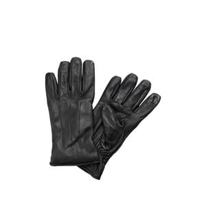 leren handschoenen zwart
