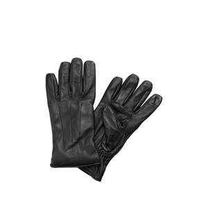 leren handschoenen zwart