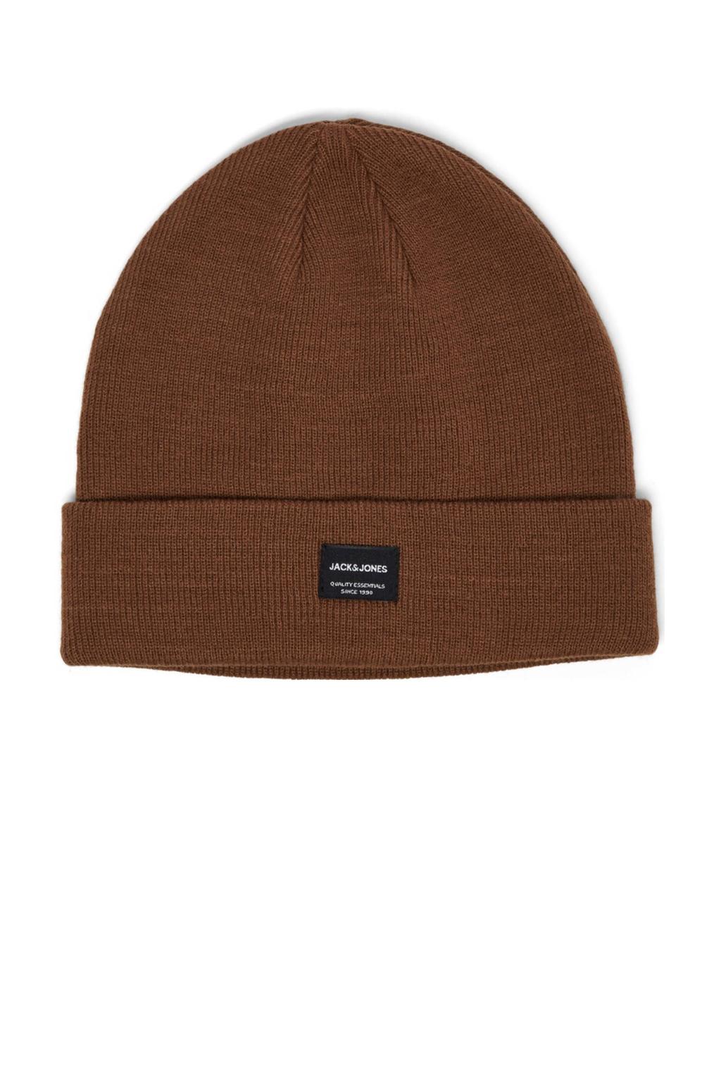 JACK & JONES muts bruin