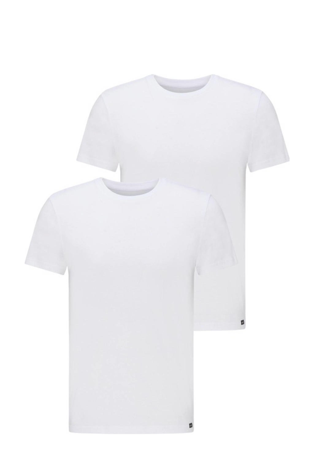 Lee T-shirt (set van 2) wit