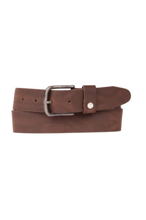 leren riem bruin