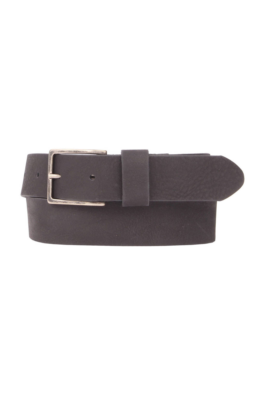 Presly & Sun leren riem zwart, 999 Black.