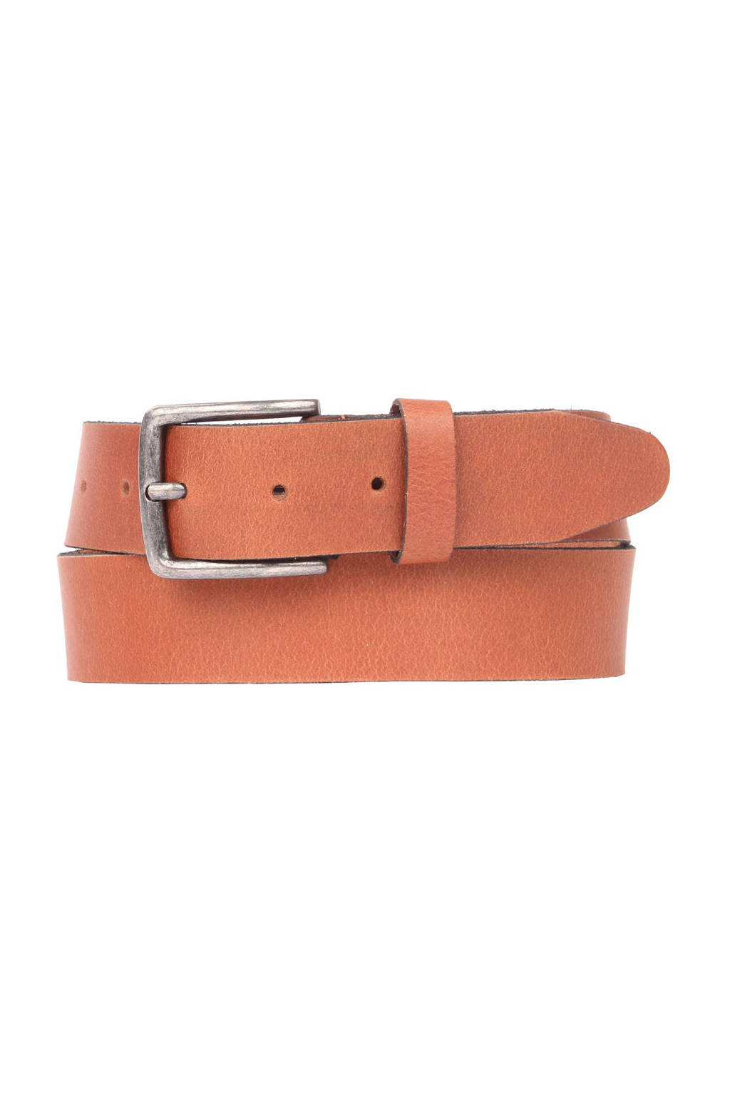 Presly & Sun leren riem cognac, 100 Cognac.
