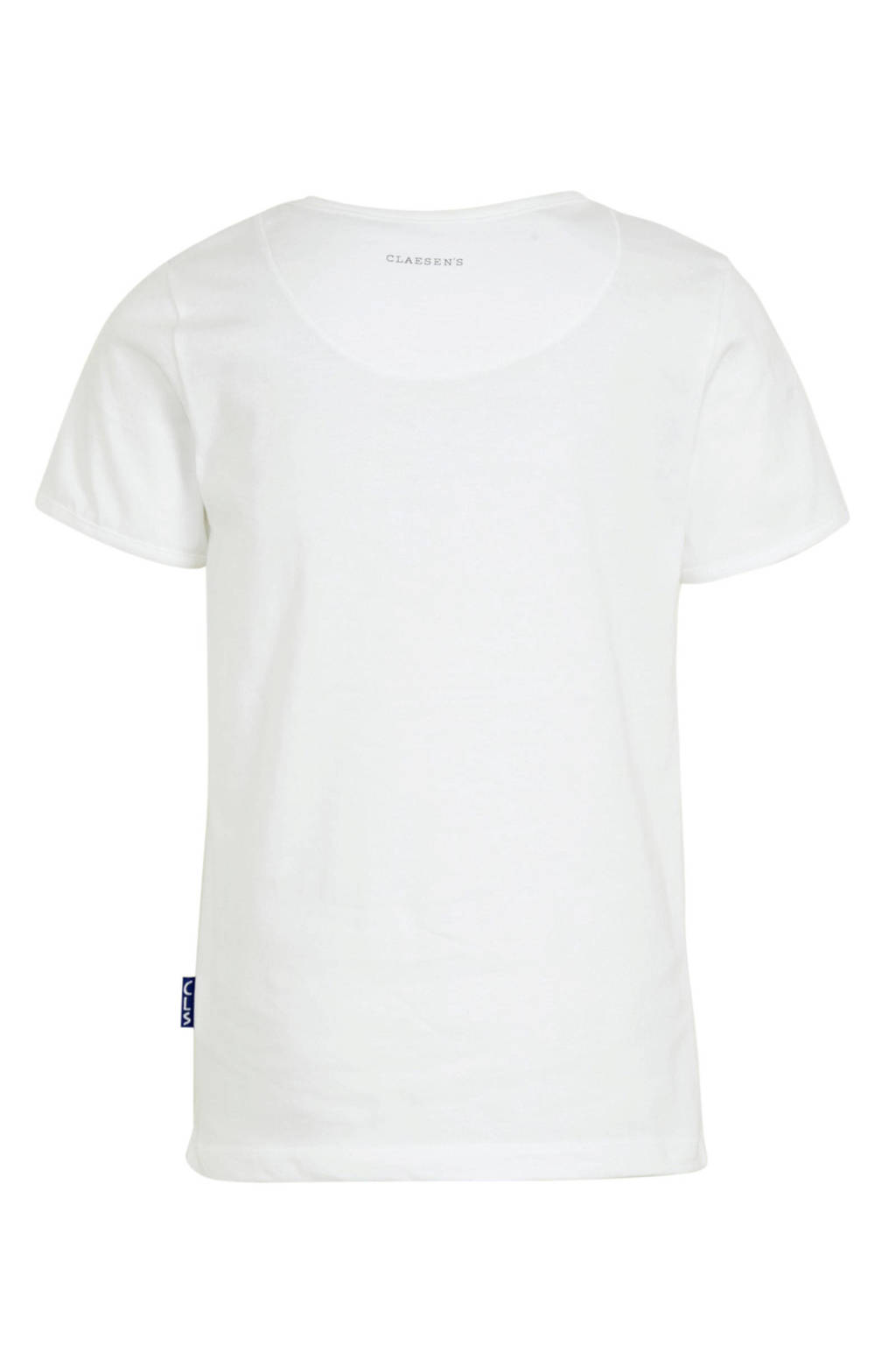 Goed opgeleid importeren Rechtzetten Claesen's T-shirt - set van 2 wit | wehkamp